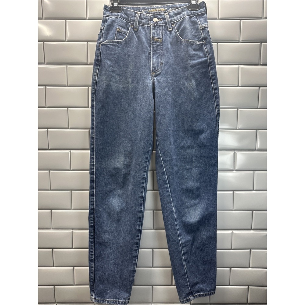 Vtg 90s Marithe Francois Girbaud Jeans Womens 9/10 Stonewash Fade Straight